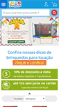 Mobile Screenshot of dedobrinquedo.com.br
